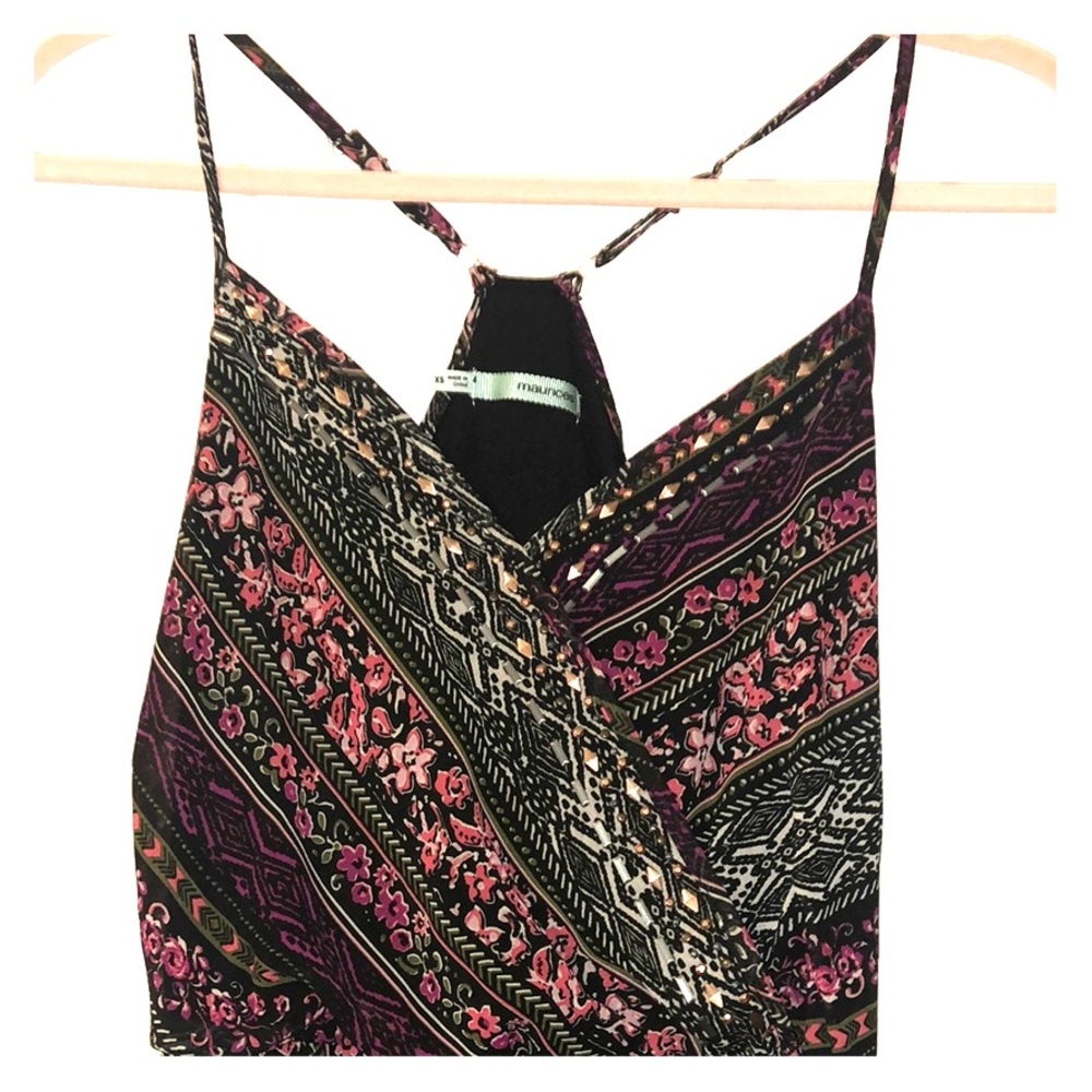 Floral/pattern maxi dress 👗
